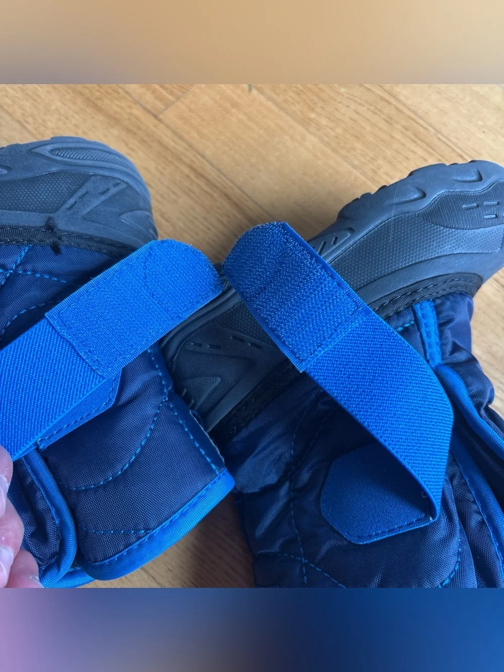 Kamik Snowbug 5 Snow Boots Navy Blue Royal Winter Childrens Toddler Boys Size 8